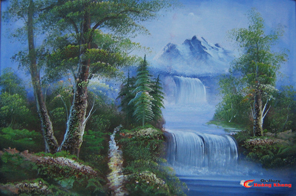 Tranh Núi - Nước - Phong Thuỷ